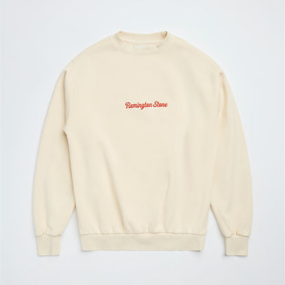 Chain Stitch Crew Fleece
